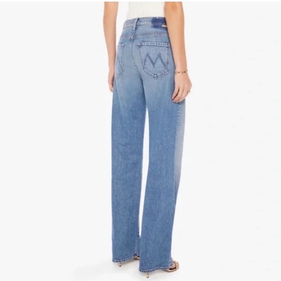 MOTHER The Dodger Sneak Blue Denim Jeans Size 31